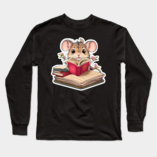Mouse One More Page Long Sleeve T-Shirt by MyBeautifulMess